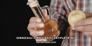 Zerdeçallı Elma Sirkesi Zayıflatır mı?